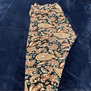 Lularoe Paisley Patterned Leggings